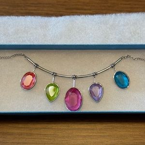 Touchstone crystal necklace